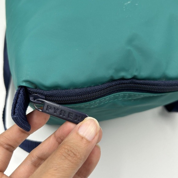 Pyrex Portables Way To Go 4.5 Qt Green Insulated Carrying Bag Hot & Cold Handle - Picture 6 of 13